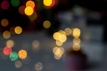 abstract christmas lights background