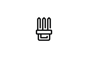 Martial Art Outline Icon - Hand