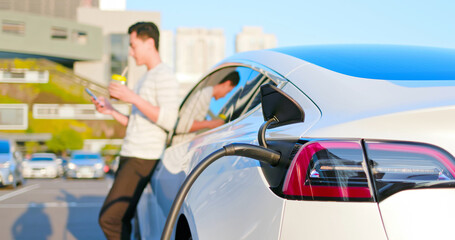 man with Eco-friendly lifestyle