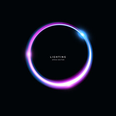 추상 라이팅 이펙트