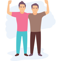Team Power Illustration