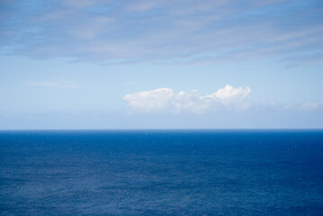 Naklejka na ściany i meble blue sky and sea Kauai