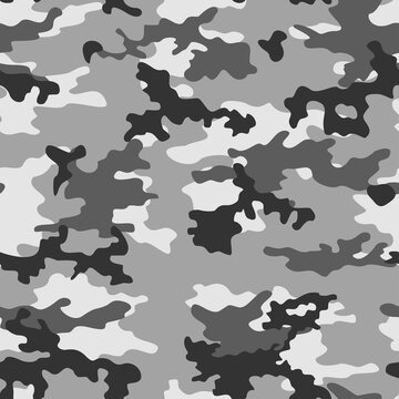 
Camouflage gray background modern street pattern for printing clothes, fabric