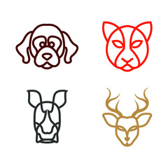 Animal line designs