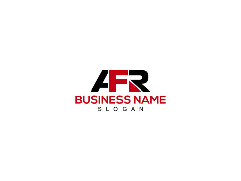 AFR Letter Logo, afr logo image design