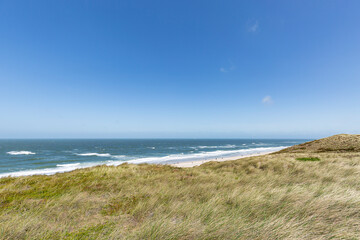 Sylt -View to Wenningstedt Beach at Summertime  /Germany