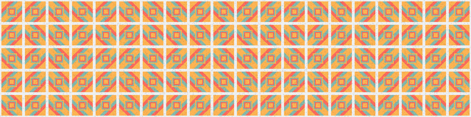 Abstract Geometric Pattern generative computational art illustration