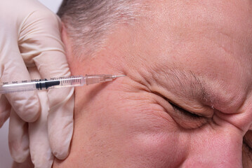 Pain and complication during beauty injection procedure