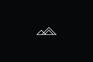 Mountain vector logo