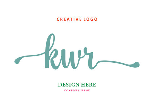 KWR lettering logo is simple, easy to understand and authoritative