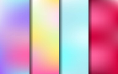 abstract collection blur background