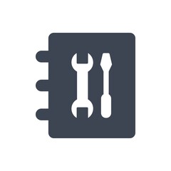 Book instruction icon