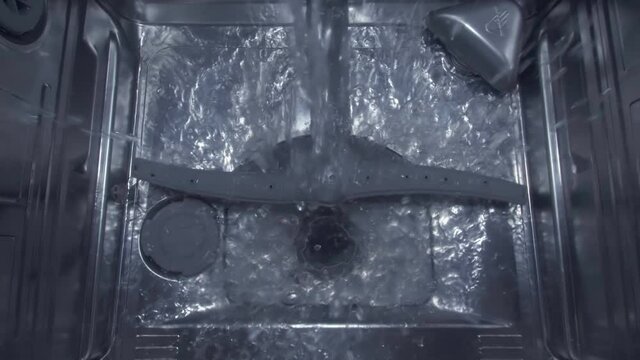 Dishwasher Empty Close Water 