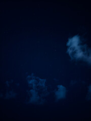 blue sky with clouds