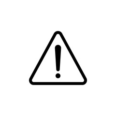 Caution sign icon vector design