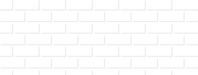 White brick wall vector illustration. Stone wall background. Vintage bricks pattern for wallpaper design. Seamless vector texture.