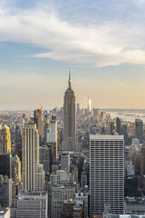 Fototapeta premium Skyline of New york city is One of the best night view in the world.