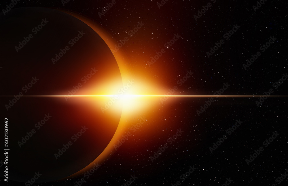 Poster Solar Eclipse 
