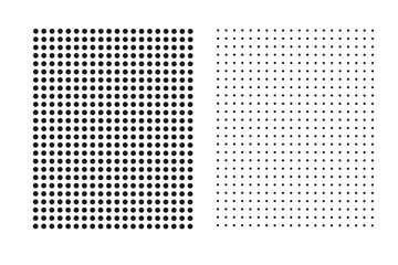 abstract background with squares of dots	