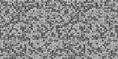 Sussex Bond Gray Brick Wall Seamless Pattern Background