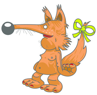 recommend clip art: Renarde charmante