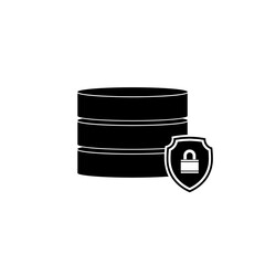 Data Protection icon isolated on white background