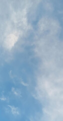 blue sky with clouds