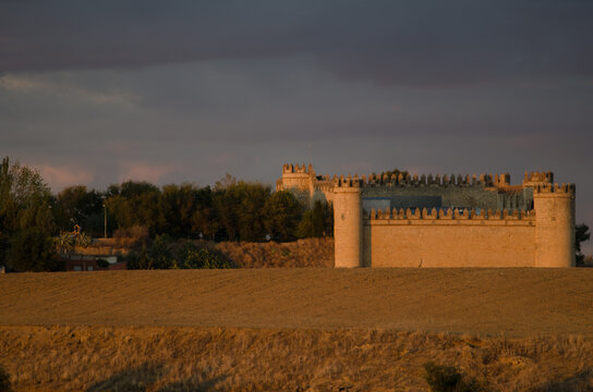 La Vela castle in the town of Maqueda. Toledo. Castilla La Mancha. Spain.