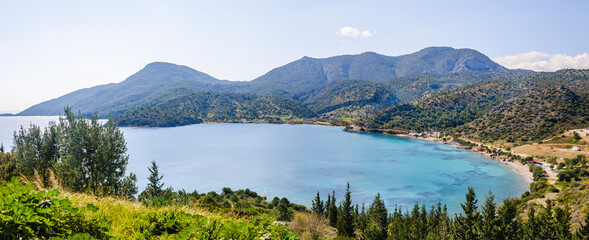 Kargi Bay is the most popular bay of Datca, Mugla