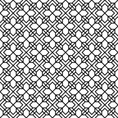 Vector seamless pattern with lettering Happy Easter and mandala shape. Perfect texture for your easter printing and textile design, paper, fabric, book cover, web and magazine pages background.