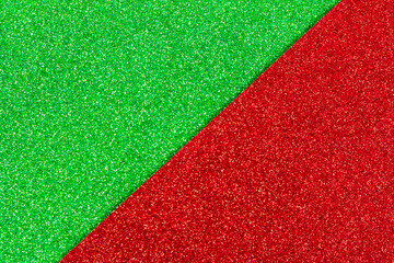 Trending colors in 2021. Abstract green red background. Abstract geometric background for design.