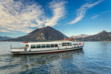 ferry on lake como