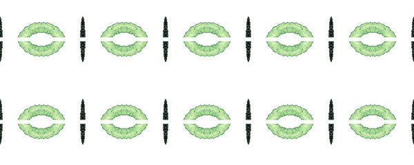 Moss Seamless Texture. Seamless Tribal Painting.