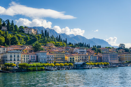 view of lake como country