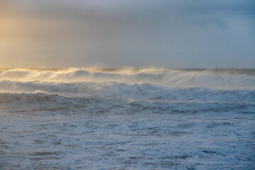 Biarritz - Stormy Sunset