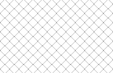Net texture pattern isolated on white background. Net texture pattern for backdrop and wallpaper. Net pattern background
