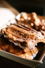 Cafe food and drink, takeaway