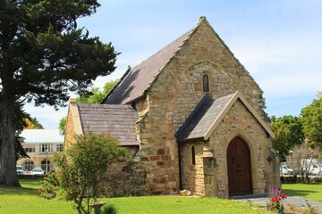 Fototapeta na wymiar St. George Anglican Church in Knysna, South Africa