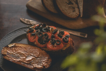 Sourdough bruschetta