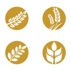 Wheat logo images
