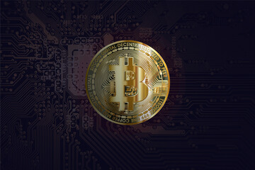 Picture cryptocurrency bitcoin, graphic image, coin bitcoin