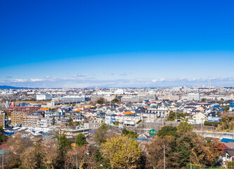 郊外の住宅地　東京