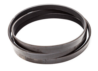 Belt drive, A mechanism in which power is transmitted by a continuous flexible belt. V-ribbed belt....