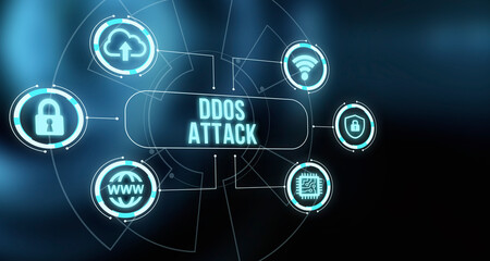 Internet, business, Technology and network concept. Cyber security data protection business technology privacy concept.