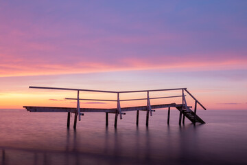 Steg in der Ostsee