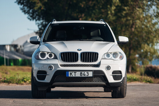BMW X5 E70 at the parking