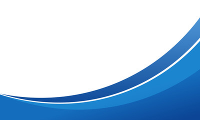 Blue and white stripes banner background.