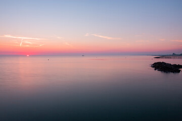 Sonnenaufgang an der Ostsee