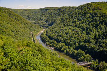 The New River at New River Gorge National Park and Preserve 