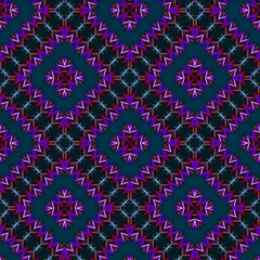 Seamless texture. symmetrical mosaic elements allover ornament. Print block for apparel textile, brocade dress fabric.texture for the site.